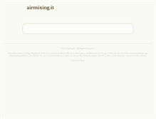 Tablet Screenshot of airmixing.it